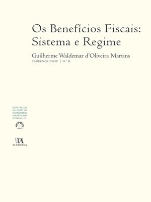 cover image of Os Benefícios Fiscais
